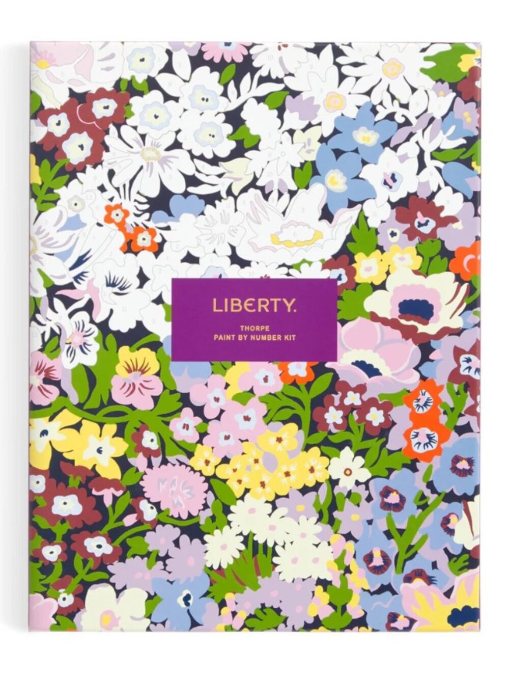 NEW Liberty Thorpe 9x12” Flowers Paint by Numbers Kit